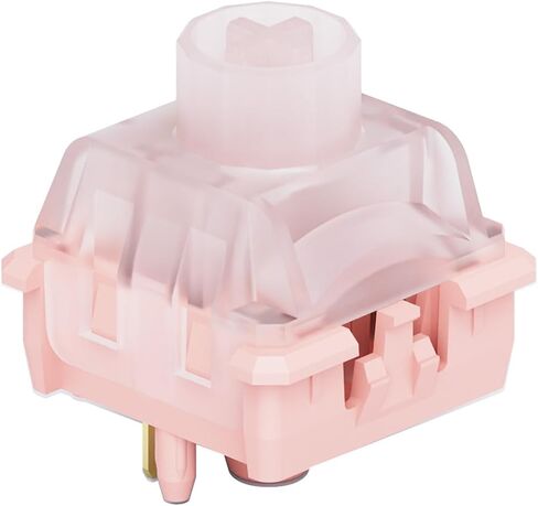 OOCTPK Chilkey WS BigLucky Keyboard Switches Clicky: 5 Pins 40gf Pre-Lubed Mechanical Keyboard Clicky Switches for Mechanical Gaming Key Board 35Pcs (Pink) in Saudi Arabia