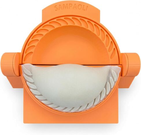 عصارة صانع إمبانادا غير القابلة للكسر، مجموعة سامباولي غير قابلة للكسر، PETG مطبوعة ثلاثية الأبعاد، زلابية احترافية، آلة صنع كالزون، أداة تجعيد التورتيلا شديدة التحمل، صنع في الولايات المتحدة الأمريكية. in Kuwait