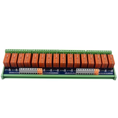 وحدة مرحل 16 قناة 8A/250VAC 2NO 2NC 8 دبابيس كهرومغناطيسية in Saudi Arabia