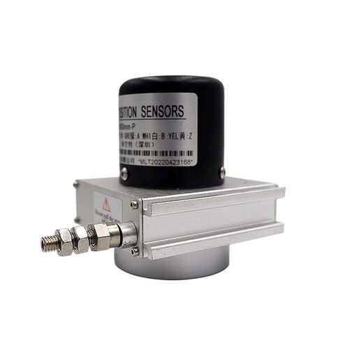 Pull Rope Displacement Sensor MPS Pull Wire Displacement Sensor, gate Opening Meter, Pull Wire Encoder Rope Ruler(Violet/紫罗兰,Medium) in Saudi Arabia