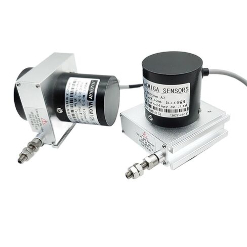 1pc MPS Series Rotary Encoder Pull Rope Resistance Potentiometer Draw Wire Displacement Sensor(4000mm,0-5kOhm) in Saudi Arabia