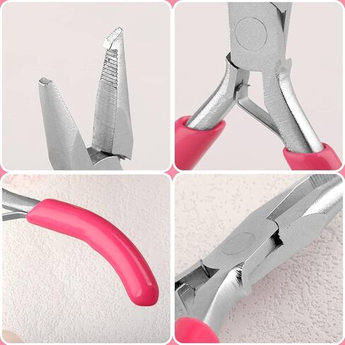Split Ring Pliers 3 Inches Jump Ring Opener Ring Opening Pliers Split Rings Fishing Ring Splitter Plier Split Ring Tool For Small Split Rings Key Chain Jewelry Beading Repair Making in Saudi Arabia