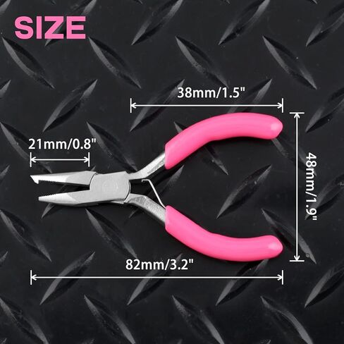 Split Ring Pliers 3 Inches Jump Ring Opener Ring Opening Pliers Split Rings Fishing Ring Splitter Plier Split Ring Tool For Small Split Rings Key Chain Jewelry Beading Repair Making in Saudi Arabia