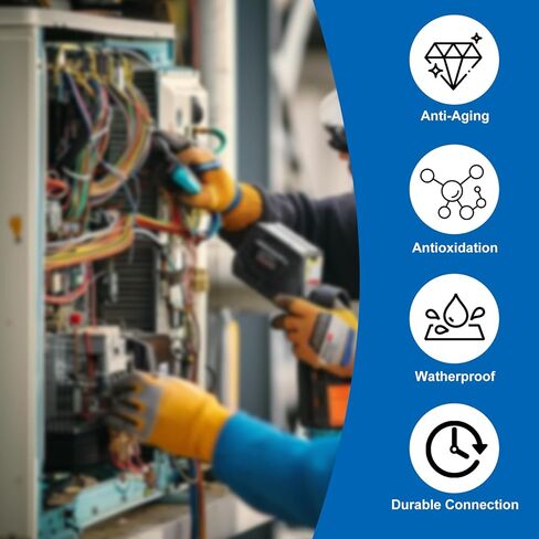300 Pcs Solder Seal Wire Connectors, Heat Shrink Butt Connectors, Waterproof and Insulated Electrical Wire Terminals, Butt Splice in Saudi Arabia
