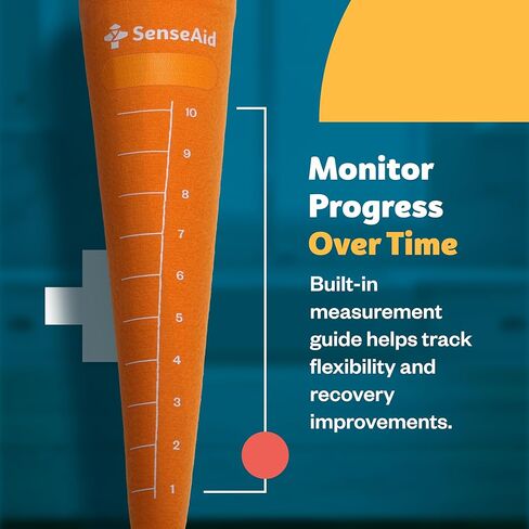 SenseAid Hand Contracture Therapy Carrot | First Stage Hand Splint For Straightening Fingers With Dupuytren's Contracture, Gradual Finger Separator For Hands in Kuwait