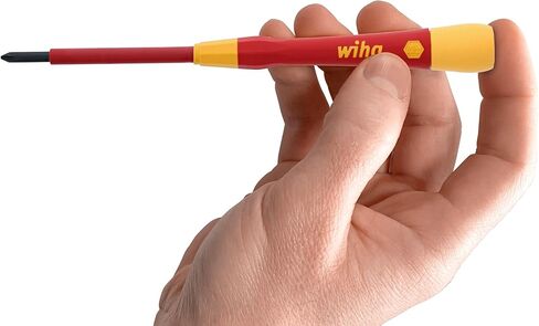 مجموعة مفك براغي دقيقة معزولة Wiha 32088، 8 قطع بيكو فينيش، أطراف مشقوقة وفيليبس، تصنيف 1000 فولت، مقابض مريحة للإلكترونيات والأعمال الكهربائية in Kuwait