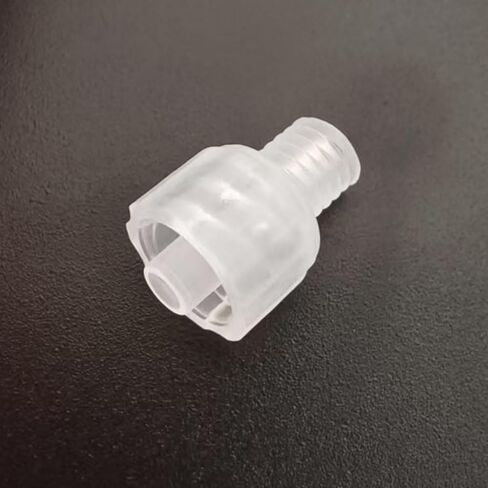 ذكر Luer إلى محول خيط مع خيط ذكر 1/4"-28 Luer إلى تركيبات مترابطة للطب والمختبر ومعالجة الأغذية والاستخدام الكيميائي (1/4-28unf-Male Luer) شفاف PP 100 قطعة in Saudi Arabia