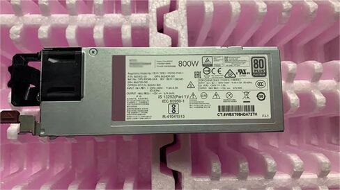 1pc PSU for G10 Gen10 Servers 800W Flex Slot Platinum Power Supply 865414-B21 865412-101 866730-001 865409-001 in Saudi Arabia