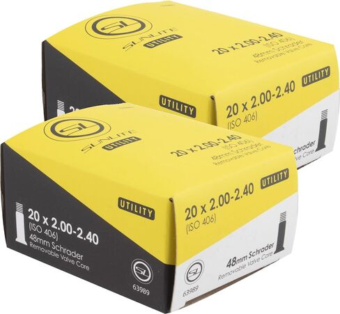 عبوتان من أنابيب الدراجة - 20x1.50-1.95 و20x2.00-2.40، SV 48 مم. بي إم إكس، دراجة كهربائية، دراجة شبابية والمزيد in Saudi Arabia