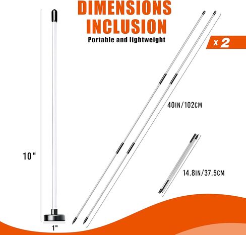 2 Pack Collapsible Golf Alignment Sticks & 1 Pack Golf Magnetic Alignment Rods, 40" Alignment Golf Stick Ideal for Aiming, Magnetic Swing Training Aid Accessories in Saudi Arabia