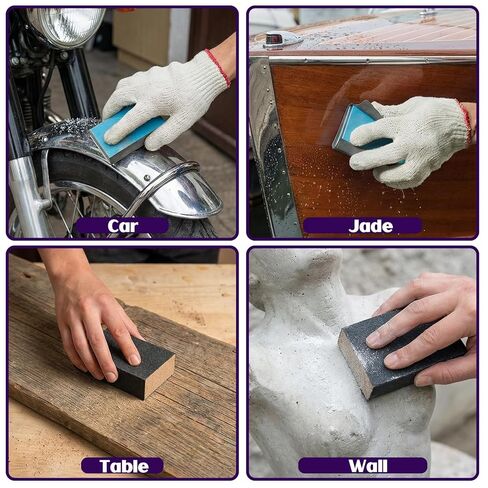 Wet Dry Sandpaper 1500 Grit 40 Sheets - 9×3.6 Inch Wet Dry Fine Sandpaper - Ultra Fine High Grit Sand Paper for Wood Furniture Finishing, Metal Sanding and Automotive Polishing in Saudi Arabia
