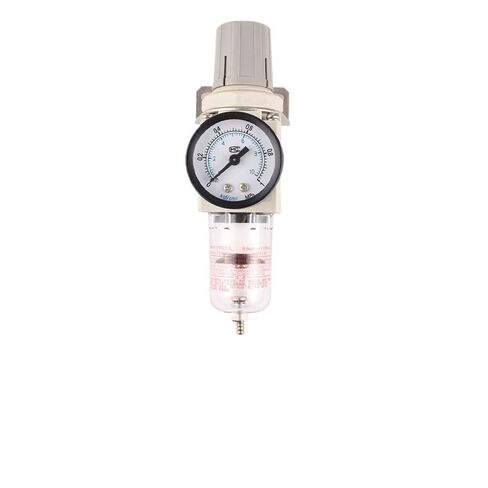 AW2000-02 1/4 Pneumatic Air Pressure Regulator Oil-Water Separator Compressor Air Filter Controller Regulating Regulator Trap(AM2000-02D 4mm) in Saudi Arabia