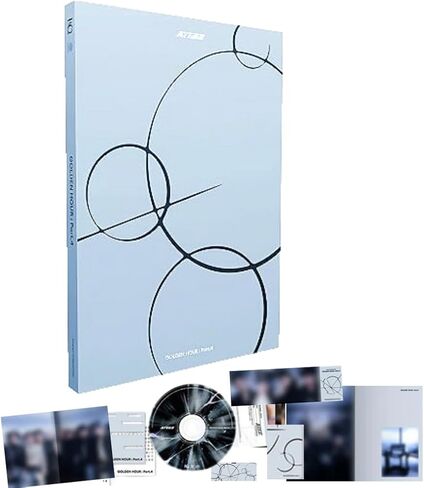 ألبوم ATEEZ GOLDEN HOUR Part.4 [Z Ver.] كتاب صور + قرص مضغوط + بطاقتين ضوئيتين + كتاب أكورديون + ملصق + ملصق مطوي (أدرينالين) in Saudi Arabia