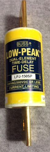 Cooper Bussmann LPJ-150SP 150 Amp 600 Volt AC 1.63 Inch dia x 5.75 Inch L Curren, N/A by BUSS in Saudi Arabia