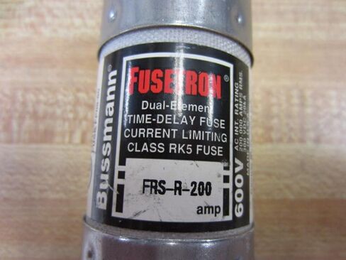 Bussmann FRS-R-200 Buss Fuse FRSR200 (Pack of 3) in Saudi Arabia