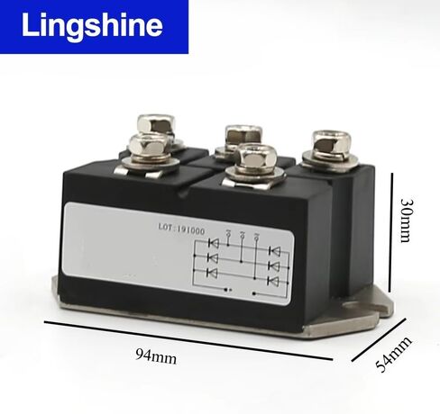 200A Three-Phase Rectifier Bridge Module vuo Profile MDS200A Input Output 1600V in Saudi Arabia