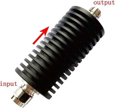 المخفف 60 واط N ذكر التوصيل إلى N أنثى وصلة مرفاع المخفف DC-3Ghz/4Ghz الطاقة المحورية 50ohm 1 ~ 60db (15db ، 4G) in Kuwait
