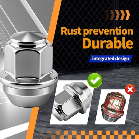 20Pcs 12x1.5 OEM Lug Nuts for 2013-2025 Ford Escape & 2012-2021 Fusion & 2019-2025 Ranger & 2021-2025 Bronco & Lincoln MKC MKZ, One-piece Factory Steel Tuner Nuts, Stock Wheel Lugnuts Replace in Saudi Arabia