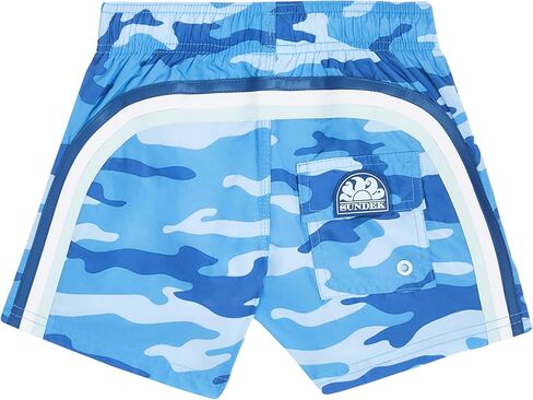 Boys Elastic Waist Boardshort, Swim Trunks Sized by Age in Saudi Arabia