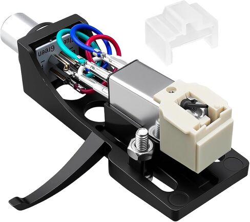 Black Headshell, AT-3600L Magnetic Cartridge Compatible with Pioneer PLX-1000 PL-518 PL-530 PL-A35 PLX-500 PL-560 PL-200 PL-516 PL-255 PL-200X XL-A700 PL-A45D, Record Player Turntable Cartridge in Saudi Arabia
