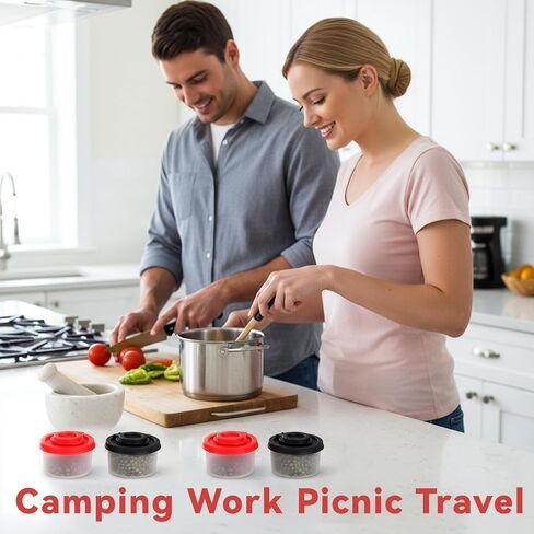 4 PCS Travel Salt and Pepper Shakers Mini, Moisture Proof Mini Salt and Pepper Shakers, Small Salt Shaker with Lid to Go Camping Picnic Outdoors Kitchen Lunch Boxes Travel Spice(2 Red, 2 Black) in Saudi Arabia