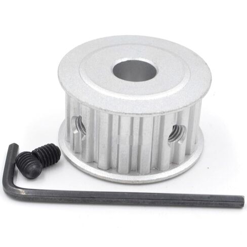 19 20 22 24 Teeth XL Timing Pulley Bore 3/4/5/6/7/8/10/12/14/15/16/17/18/19/25mm for Belt Width 10/15mm 19T 20T 22T 24T(18mm-Keyway 6x2.8mm,22 Teeth,10mm) in Saudi Arabia