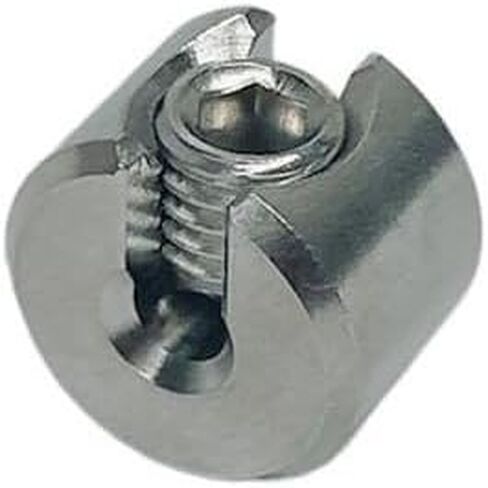 Marine 1/8" Cable Clamp Railing Rope Wire Stainless Steel T316 | 10 Pieces | in Saudi Arabia