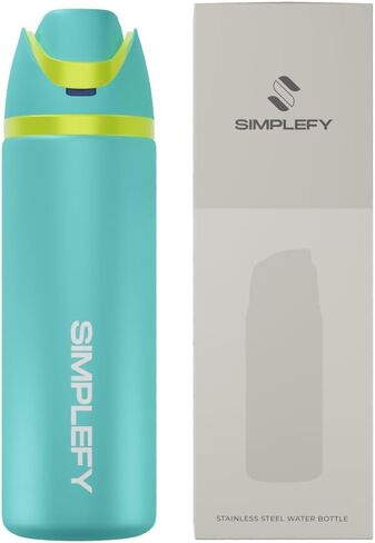 SIMPLEFY 32oz Insulated Stainless Steel Water Bottle with Straw and Locking Lid – BPA-Free, Leak-Proof, Double Wall Travel Tumbler for Sports, Gym, and Everyday Use in Saudi Arabia