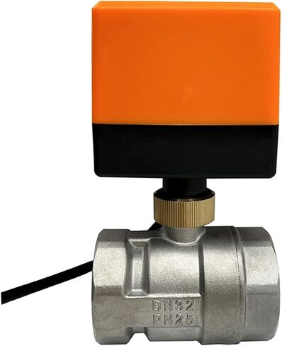 1/2 3/4 1 1-1/4 2 Inch 2-Way Stainless Steel Motorized Ball Valve 220v 12v 24v 3-Wire Control Electric 1Pcs(DN40,24VAC_CR02) in Saudi Arabia