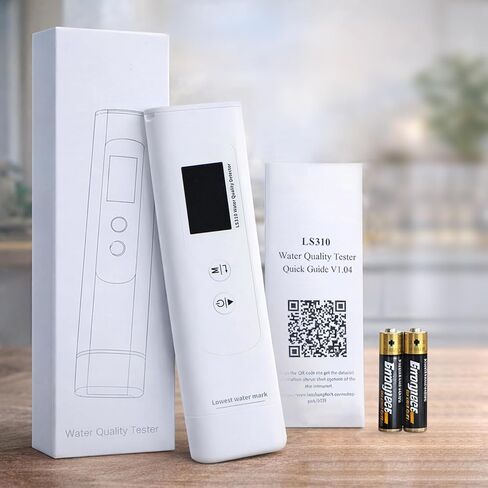 جهاز اختبار المياه الرقمي، مقياس جودة المياه 6 في 1 لـ COD/TOC/TDS/EC/UV275/درجة الحرارة، مقياس TDS مع تسجيل ذكي مرمز بالألوان، تصميم محمول على شكل قلم للشرب، الصنبور، البئر، حوض السمك وأنظمة RO in Kuwait