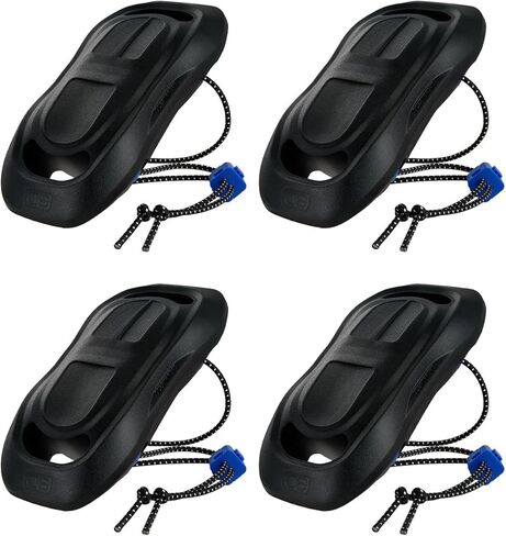 OCEANBROAD EVA Boat Fenders, 17" x 8" Boat Bumpers for Docking, with Quick-Lock Rope & Strap, Fit for Pontoon, Jon, Ski and Fishing Boats, Marine-Grade Foam for Hull Protection in Saudi Arabia