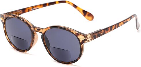 Readers.com Reading Sunglasses: The Drama Bifocal Reading Sunglasses, Acetate round Style for Men and Women in Saudi Arabia