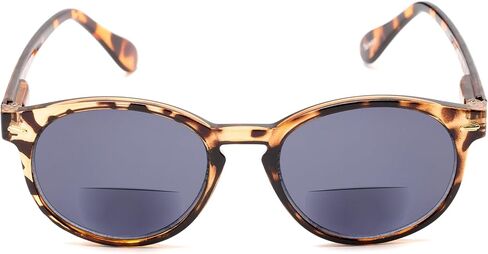 Readers.com Reading Sunglasses: The Drama Bifocal Reading Sunglasses, Acetate round Style for Men and Women in Saudi Arabia