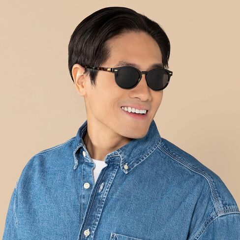 Readers.com Reading Sunglasses: The Drama Bifocal Reading Sunglasses, Acetate round Style for Men and Women in Saudi Arabia
