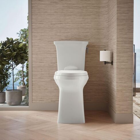 KOHLER Corbelle Tall Two-Piece Elongated Toilet With Skirted Trapway 1.28 Gpf in Saudi Arabia