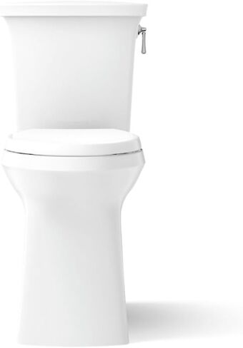 KOHLER Corbelle Tall Two-Piece Elongated Toilet With Skirted Trapway 1.28 Gpf in Saudi Arabia
