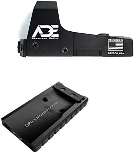 Ade Advanced Optics Python RD3-006x Green Dot Reflex Sight for Sig Sauer P365 Handgun Pistol, Black in Saudi Arabia