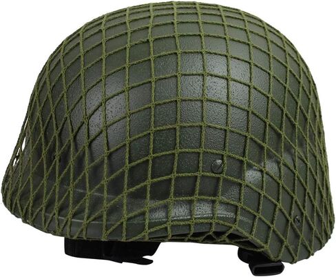 Helmet Net Parts, Helmet Scrim Camouflage Net Cover Fit for M1 M35 M88 Helmet, Green in Saudi Arabia