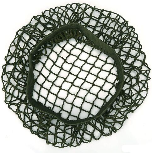 Helmet Net Parts, Helmet Scrim Camouflage Net Cover Fit for M1 M35 M88 Helmet, Green in Saudi Arabia