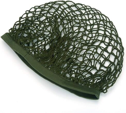 Helmet Net Parts, Helmet Scrim Camouflage Net Cover Fit for M1 M35 M88 Helmet, Green in Saudi Arabia
