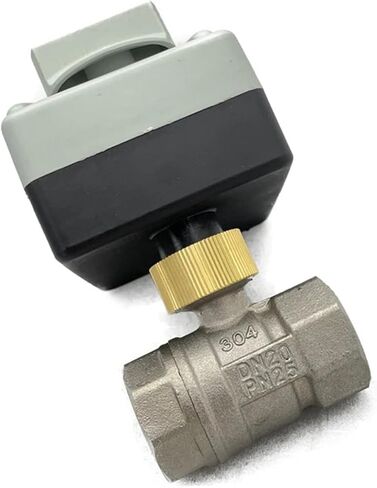 Stainless Steel 1/2 3/4 1 Inch Motorized Ball Valve Three Wire Two Point Control With Manual Switch 1Pcs(1/2",12V-24V) in Saudi Arabia
