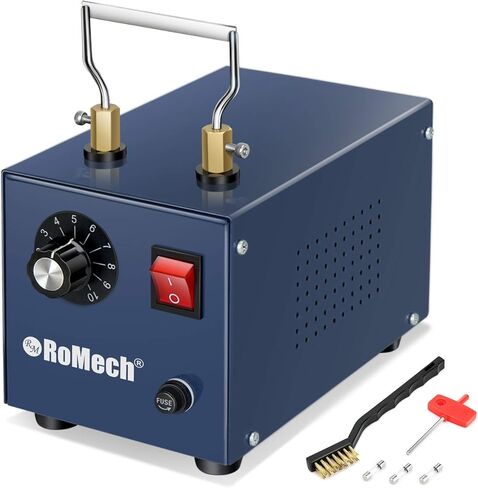 ROMECH 30W Electric Rope Cutter, Hot Knife Thermal Blade, Bench Mount Cutting Tool Kit for Braid Fabric Webbing Belting Ribbon (30W, RM-016) in Saudi Arabia