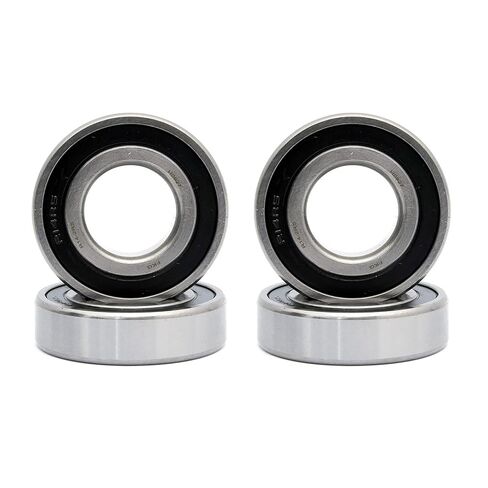 FKG R14-2RS 7/8" x1-7/8 x1/2" Deep Groove Ball Bearing Double Rubber Seal Bearings Pre-Lubricated, Set of 4 in Saudi Arabia