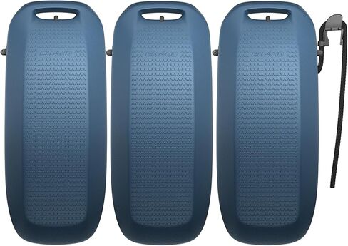 Ehaho Pontoon Boat Fenders, Boat Bumpers for Docking, High-Density EVA Foam with Secure Fit Lip and Locking Clips for Hull Protection (Grey, 2 Pack) in Saudi Arabia