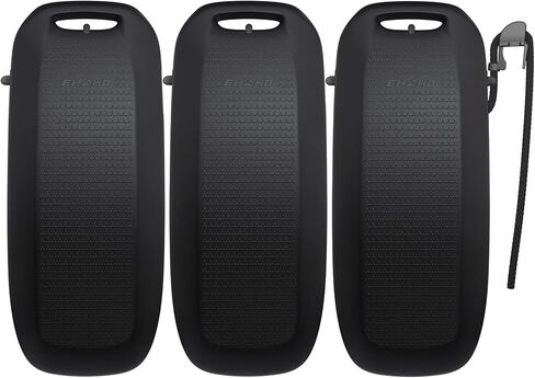 Ehaho Pontoon Boat Fenders, Boat Bumpers for Docking, High-Density EVA Foam with Secure Fit Lip and Locking Clips for Hull Protection (Grey, 2 Pack) in Saudi Arabia