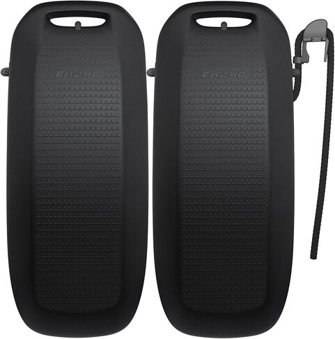 Ehaho Pontoon Boat Fenders, Boat Bumpers for Docking, High-Density EVA Foam with Secure Fit Lip and Locking Clips for Hull Protection (Grey, 2 Pack) in Saudi Arabia