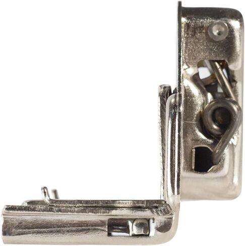 Cabinet Hinge Satin Nickel Hinges for Kitchen Cupboard 1-1/2 Inch Overlays Furniture Face Frame Door 2Pcs(1 Inch 2PS) in Saudi Arabia
