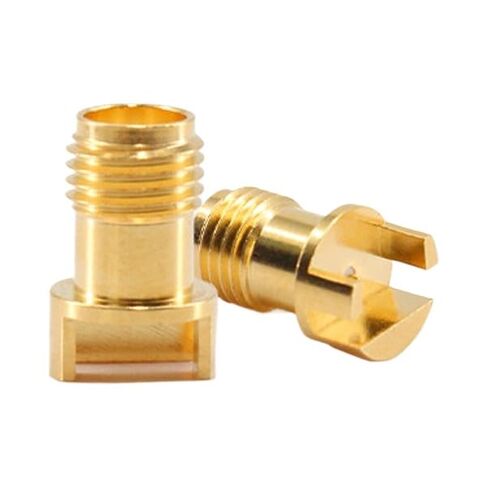 27G Connector SMA-KCD Printed Board Side Plug PCB Edge Card 0.6-1.78mm(1.22mm 0.61mm) in Saudi Arabia