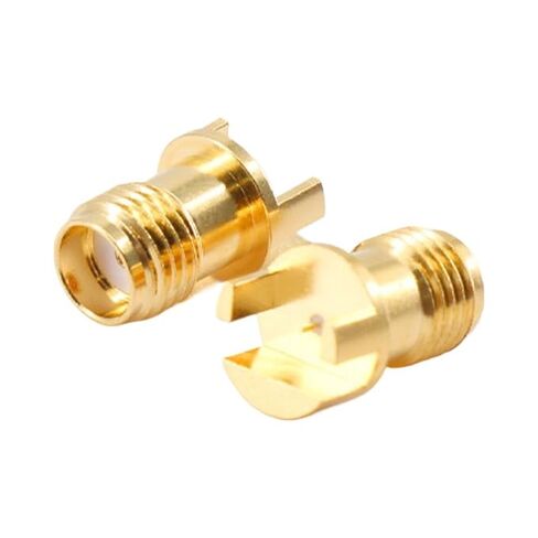 27G Connector SMA-KCD Printed Board Side Plug PCB Edge Card 0.6-1.78mm(1.22mm 0.61mm) in Saudi Arabia