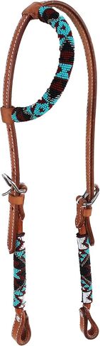 Pro Rider Horse Show Bridle Western Leather Headstall أذن واحدة 79109HA in Saudi Arabia